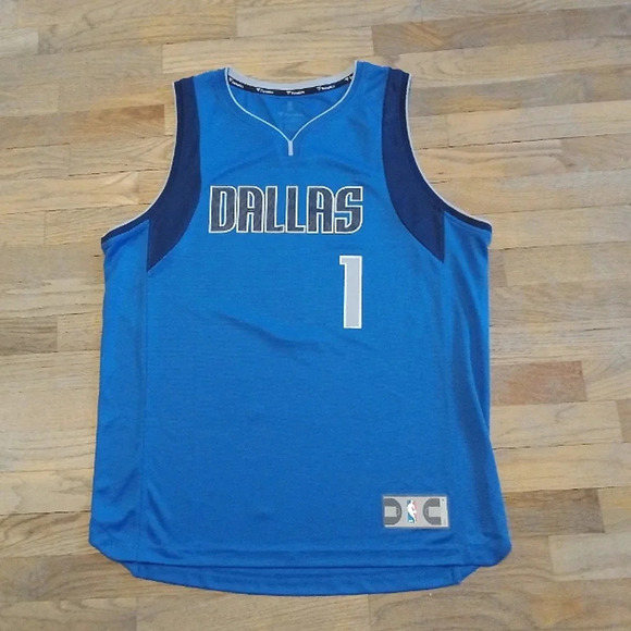 Dallas Mavericks Jersey #1 Dennis Smith Jr Men's Large L Fanatics NBA - Picture 1 of 7